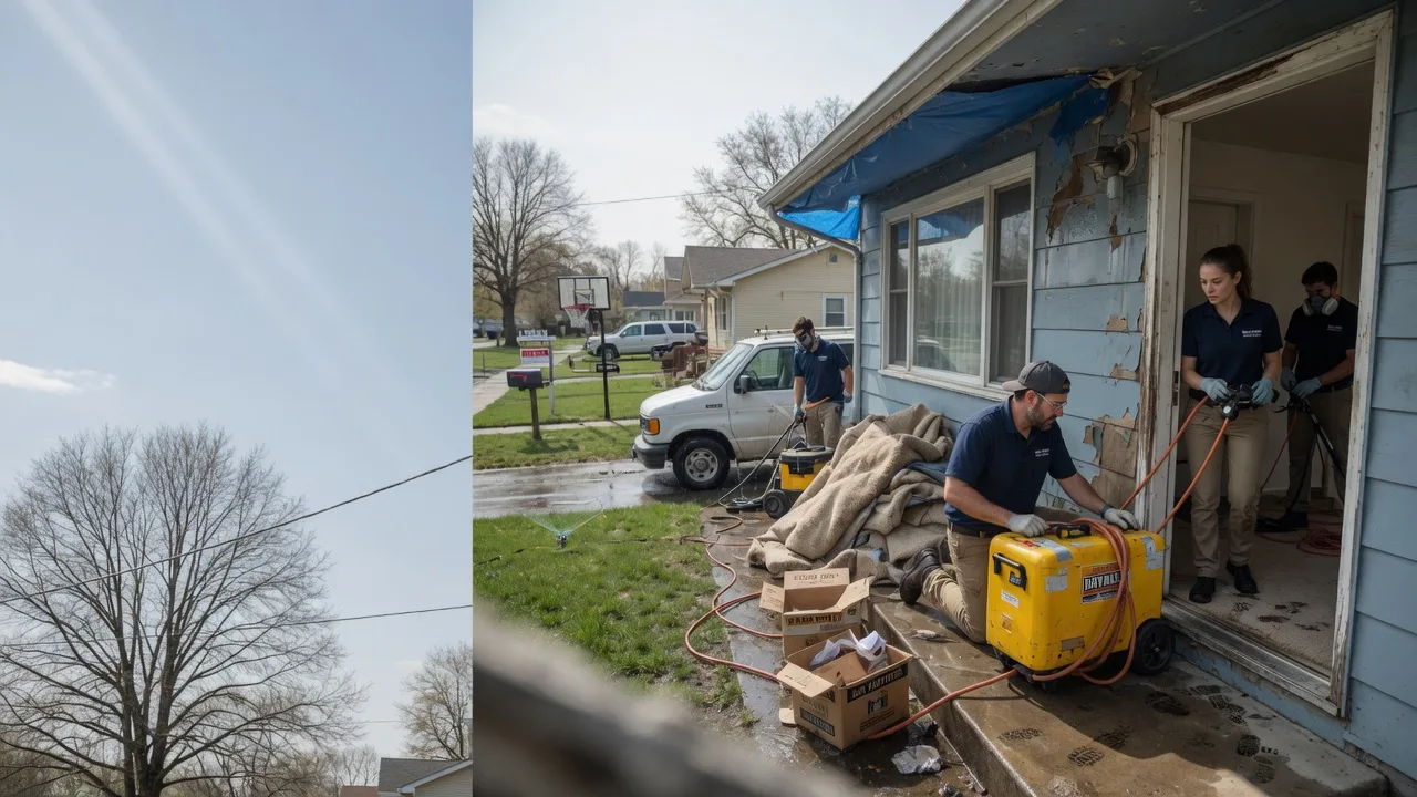 Basement Flood Cleanup in Glenmora, LA near me